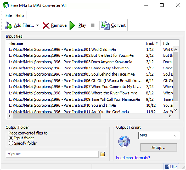 Baixar Free M4a to MP3 Converter
