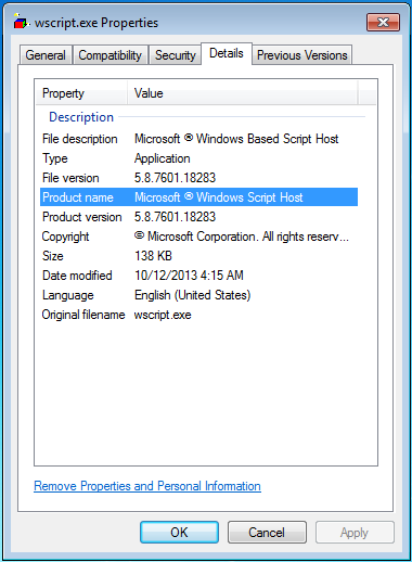 Microsoft  Windows Script Host herunterladen